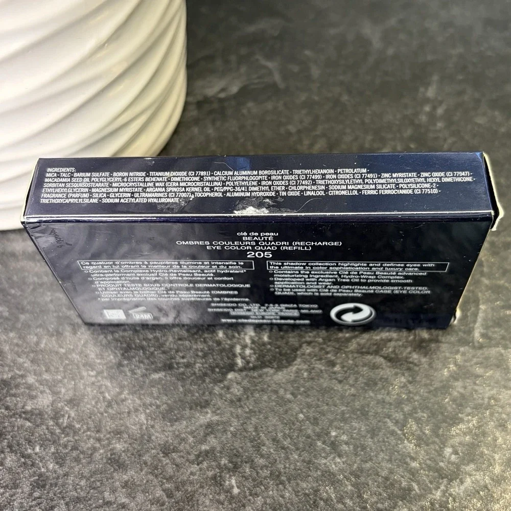 NEW Cle De Peau Shimmer Eye‎ Color Quad Refill Eyeshadow 205